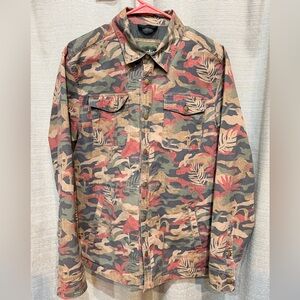 Howler Brothers Multicolor Camouflage Field Jacket - NWT - small